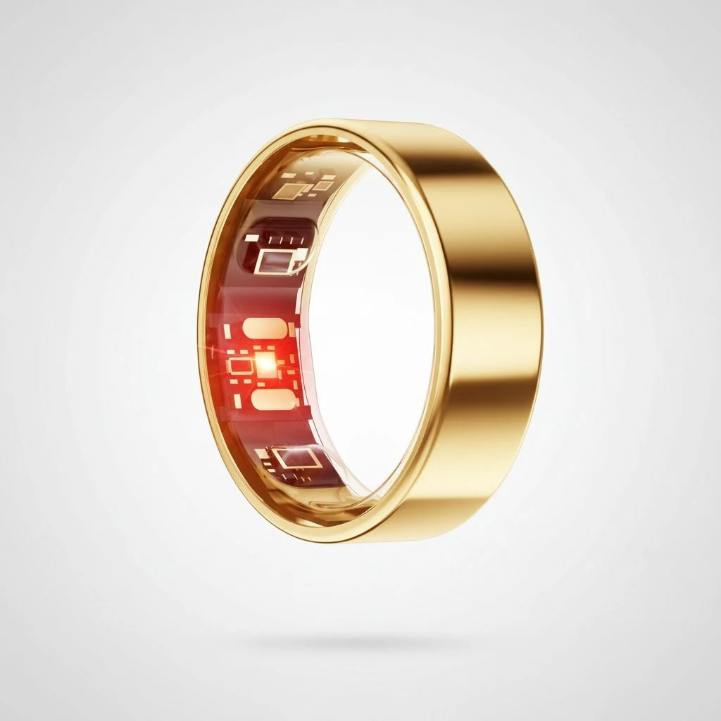 MYnextRING SKY · Gold Titan poliert