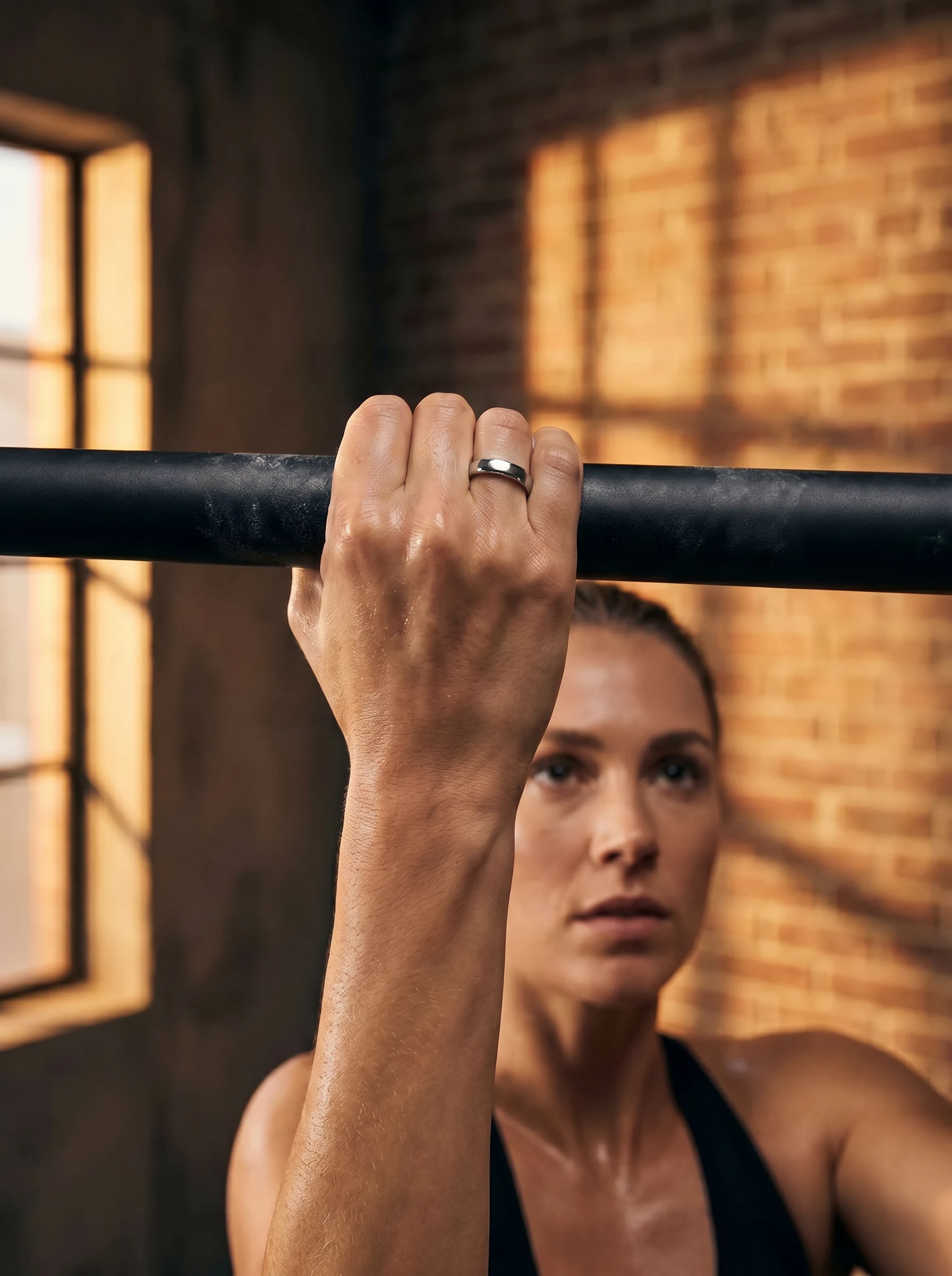 MYnextRING SKY beim Pull-up